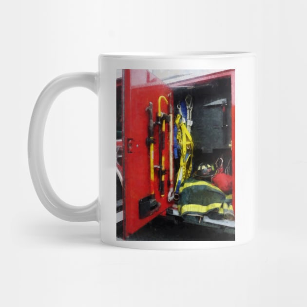 Fire Truck - Fire Truck With Fireman's Equipment by SusanSavad